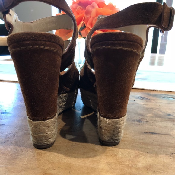Michael Kors Suede Wedges - Picture 5 of 6